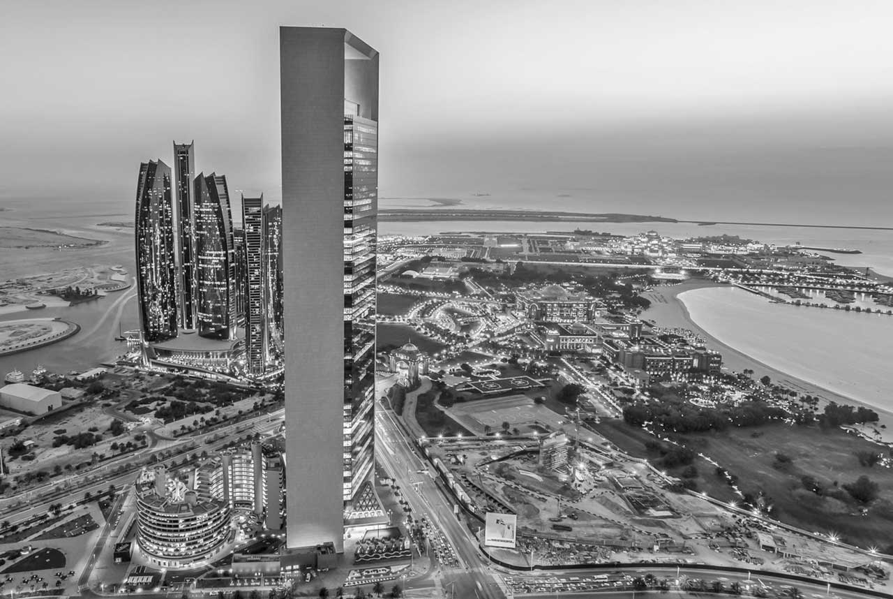 ADNOC Tower - Außenterrasse Abu Dhabi, Vereinigten Arabischen Emirate