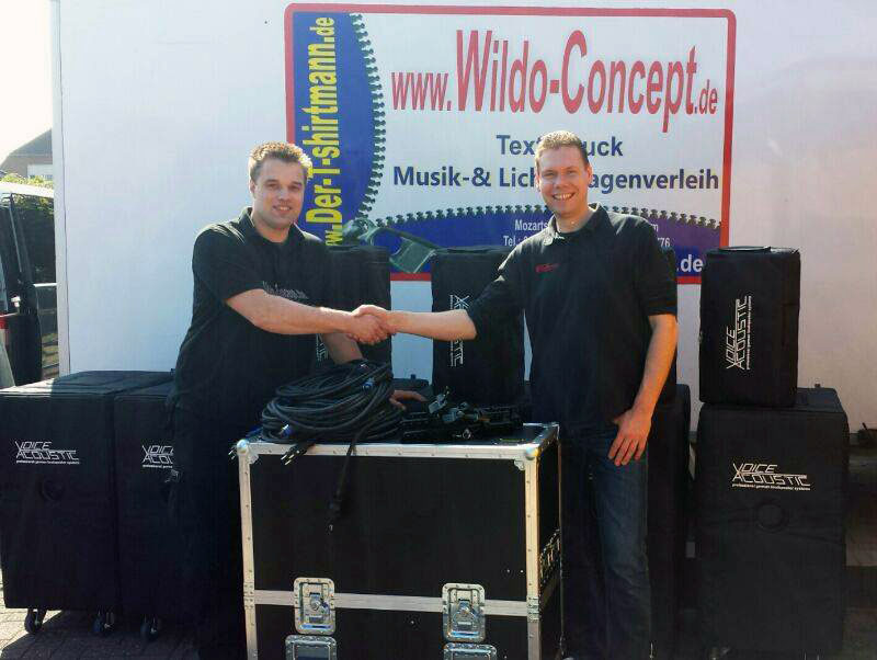 Firma Wildo-Concept investiert in Voice-Acoustic PA
