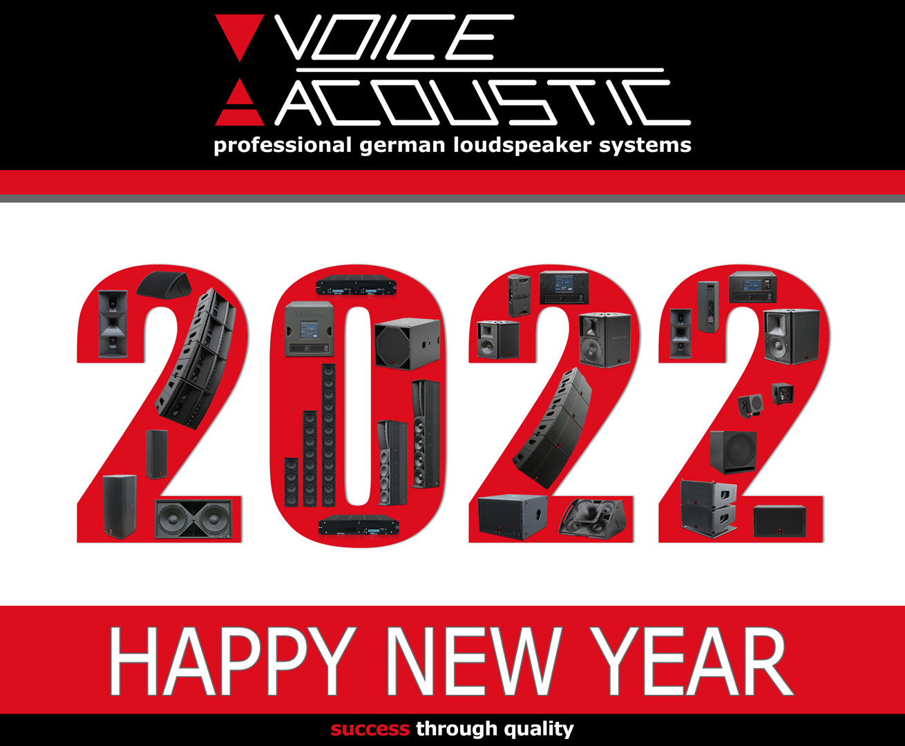 Voice-Acoustic wünscht ein Frohes neues Jahr!