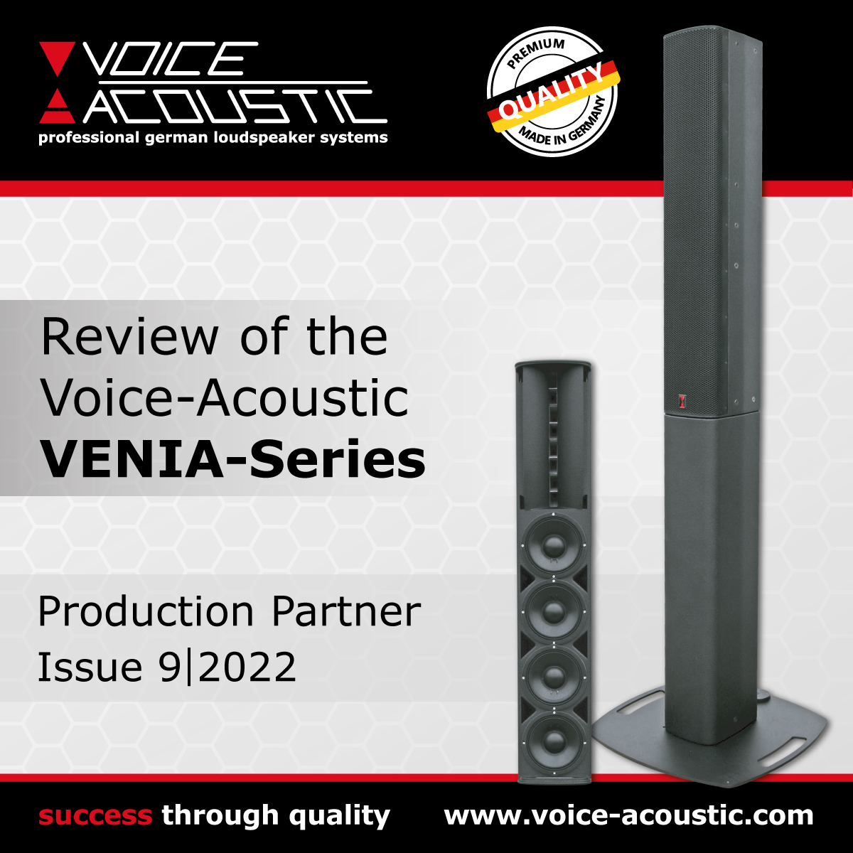 Test Report Voice Acoustic VENIA Series