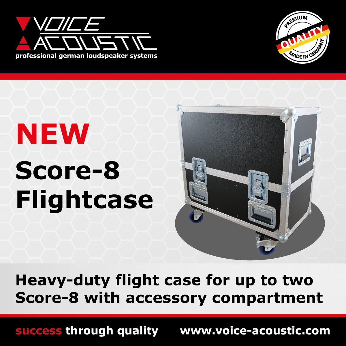 New in program - Score-8 Flightcase